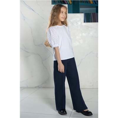 Брюки школьные Blue Premium