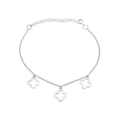 Браслет из серебра без вставки, Ю-40061р