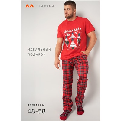 Мужская новогодняя пижама Happyfox