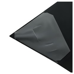 Папка пластиковая 2 кольца 40мм ММ-30599 "Стандарт" черная 700мкм Стамм