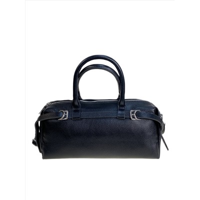 Женская сумка из искусственной кожи, цвет черный