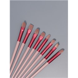 Набор кистей для макияжа PASTEL BLUSH, 13 шт., 10/22 (±1) см, сиреневый