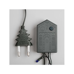 УЦЕНКА Гирлянда «Нить» 9 м, IP20, тёмная нить, 240 ламп, свечение мульти, 8 режимов, 220 В