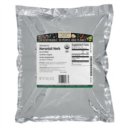 Frontier Natural Products, Органический порезанный и просеянный хвощ, 453 г (16 унций)