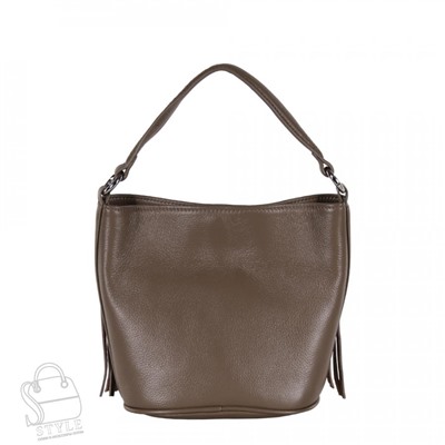 Сумка женская кожаная 3579VG gray Vitelli Grassi