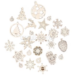 Набор новогодних украшений