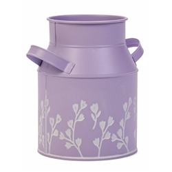 Кашпо - ваза «Ландыши», 11.5×11.5×15.5 см, лавандовое