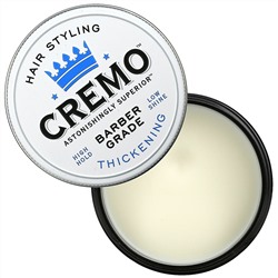Cremo, Premium Barber Grade Hair Styling Paste, Thickening, 4 oz (113 g)