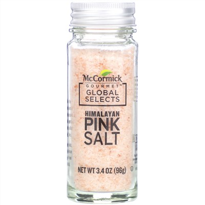 McCormick Gourmet Global Selects, Himalayan Pink Salt, 3.4 oz (96 g)