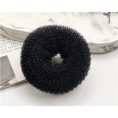 Бублик для волос Черный (8 см)