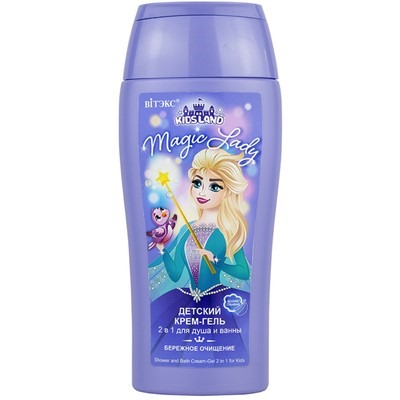 КРЕМ-ГЕЛЬ для душа и ванны детский 2в1 Magic Lady  300 мл.