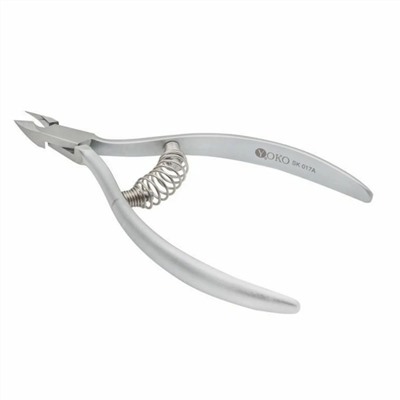 YOKO Кусачки маникюрные для кутикулы / Professional Quality SK 017А, спиральная пружина, ручная заточка, 7 мм 20039