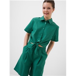 Комплект текстильный для девочек: рубашка, шорты