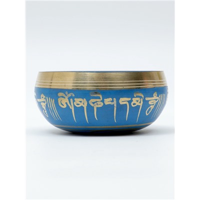 Поющая чаша Music Life, синяя, 8.5 см