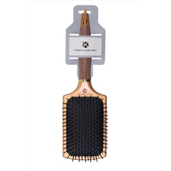 Kristaller Расческа для волос массажная C18-X1, нейлоновые штифты, коричневый KRISTALLER, 1111761