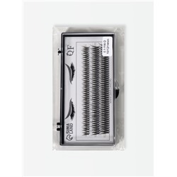 Набор накладных ресниц «Ласточкин хвост», пучки, 10, 12, 14 мм, толщина 0.1 мм, изгиб D, 12 D