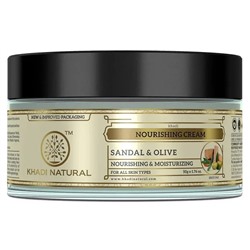 Khadi Natural Питательный крем "Сандал и Олива" 50 г