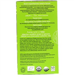 Pukka Herbs, Supreme Matcha Green, 20 Green Tea Sachets - 1.05 oz (30 g) Each