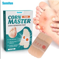 Пластырь для удаления стержневых мазолей на ногах, в упаковке24 шт