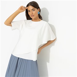 Блуза свободного асимметричного кроя, Лёгкая драма