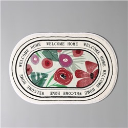Коврик для дома Доляна Flower, 40×60 см