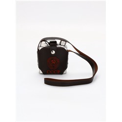 Фляжка «СССР», нержавеющая сталь, чехол, 540 мл