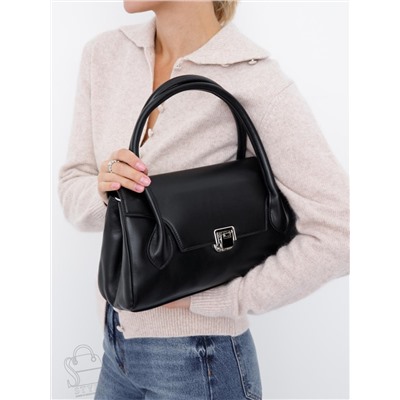 Сумка женская кожаная 0030VG black  Vitelli Grassi