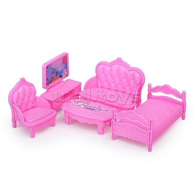 Дом для куклы "Вилла" с мебелью, в коробке