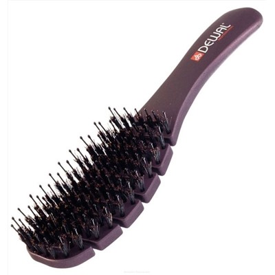 Dewal Щетка для вволос туннельная продувная малая / New Flexi BRZ103, коричневый 2206