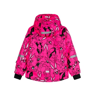 Комплект текстильный с полиуретановым покрытием для девочек: куртка, полукомбинезон