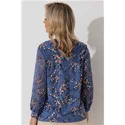 Блузка женская  7086/01/Джинсовый