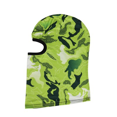 Маска-балаклава Green Spots, размер универсальный, зелёная