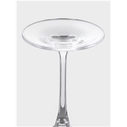 Бокалы для вина «Брависсимо», 360 мл, набор 6 шт., стекло, прозрачные