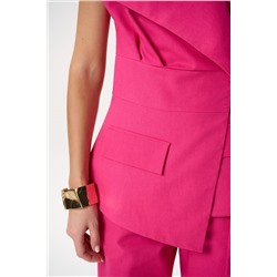 Жилет Яркое лето (фуксия)