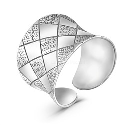 Кольцо из чернёного серебра 925 пробы 23228