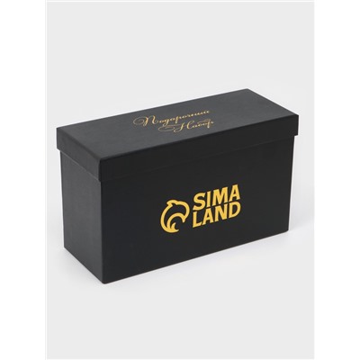 Рюмки для водки «Герб», подарочный набор на 3 персоны, рюмка 50 мл, золото