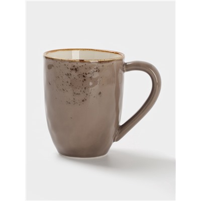 Кружка Magistro «Церера», 400 мл, фарфор, коричневая