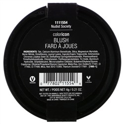 Wet n Wild, Color Icon Blush, Nudist Society, 0.21 oz (6 g)
