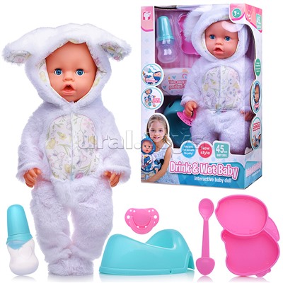 Пупс с аксессуарами "Алёнка" в коробке