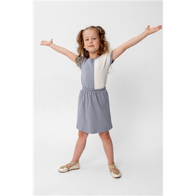 Костюм с юбкой Элис Серый/молочный НАТАЛИ, 876352