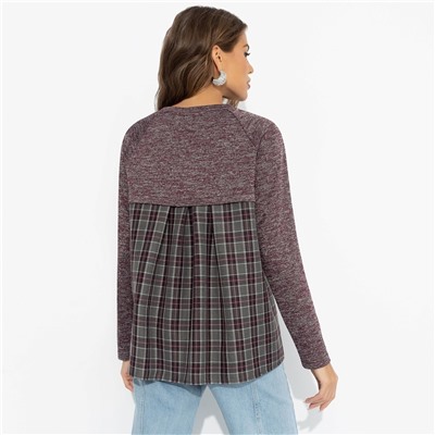 Лонгслив комбинированный, Модный эквивалент (преппи)