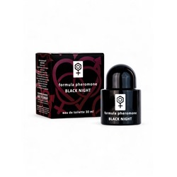 Туалетная вода женская с феромонами Formula Pheromone Black Night с феромонами, 30 мл