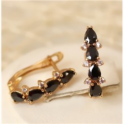 Серьги позолота H01-8047