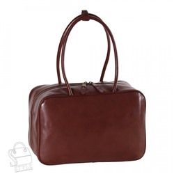 Сумка женская кожаная 5007NN brown  Natale Navetta
