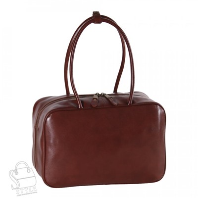 Сумка женская кожаная 5007NN brown  Natale Navetta