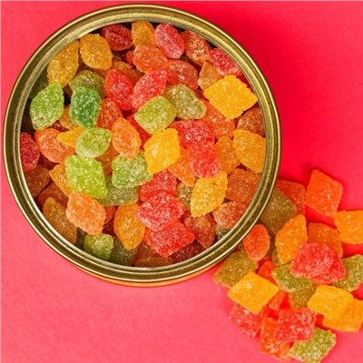 Монпансье «С женским днём», карамель леденцовая в консервной банке, 140 г