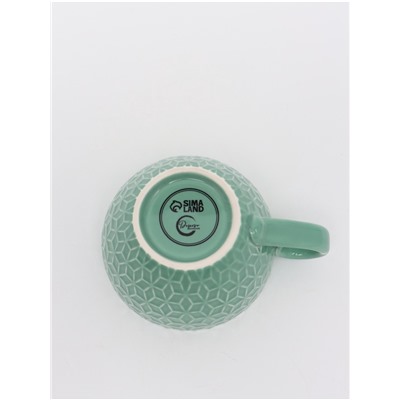 Кружка керамическая «Листья», 290 мл