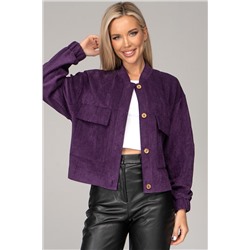 Бомбер Рут (вельвет/фиолетовый)