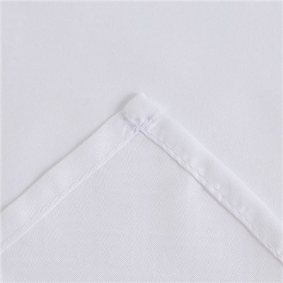 Скатерть 110×140 см, цвет белый, теснение МИКС микрофибра, полиэстер, пэ100%