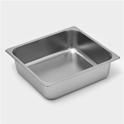 Гастроёмкость GN 2/3 Hanna Knövell, 100 мм, 35.5×32.5×10 см, толщина 0.6 мм, нержавеющая сталь